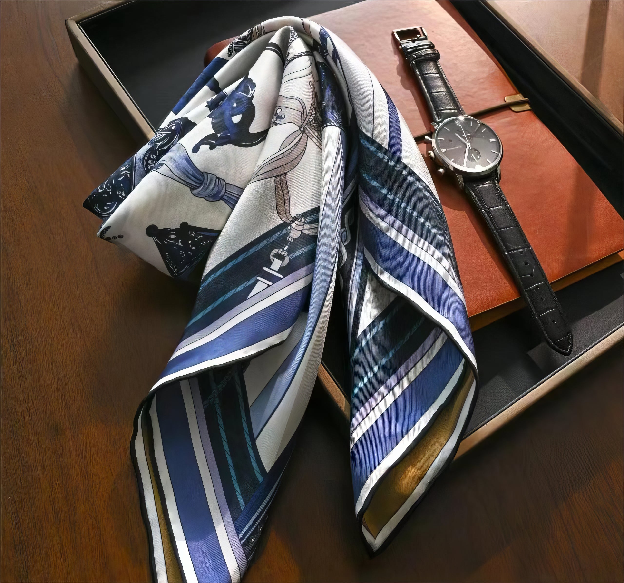 Men's Silk Scarf