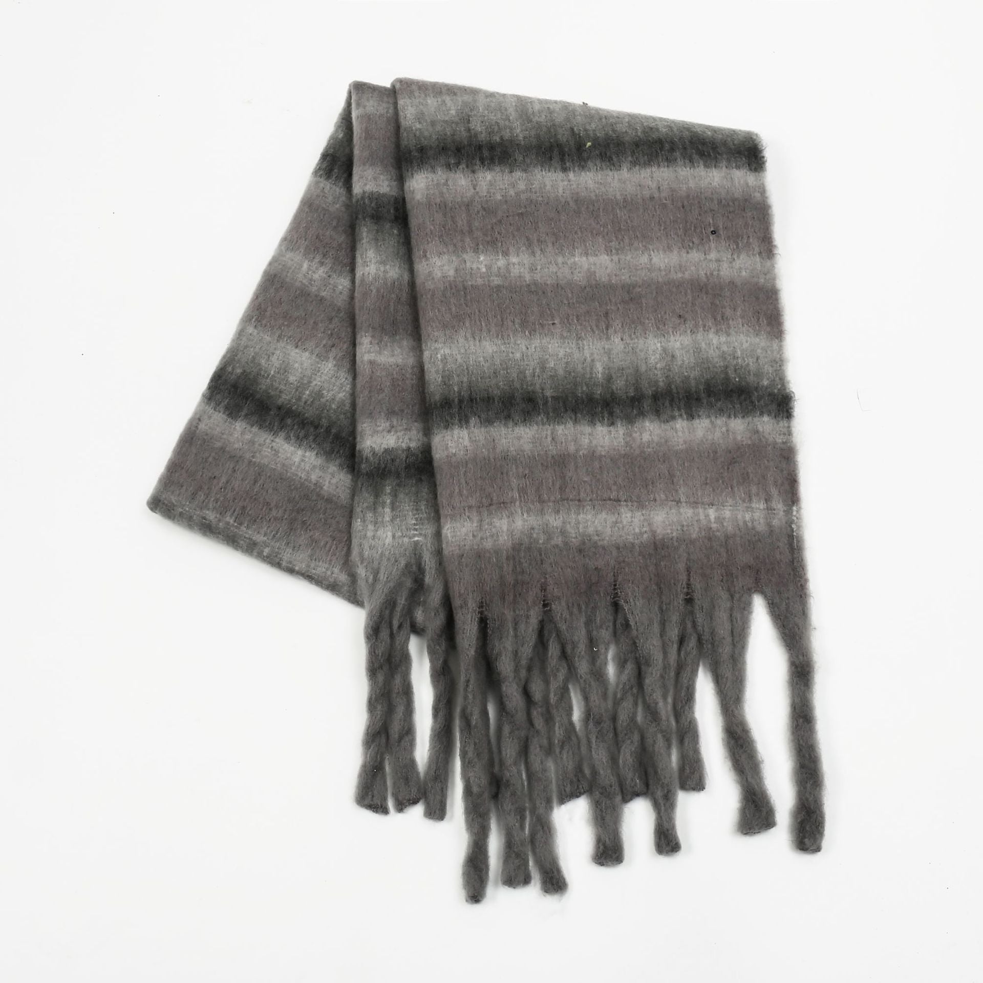 New Vegan Mohair Scarf Winter Women&