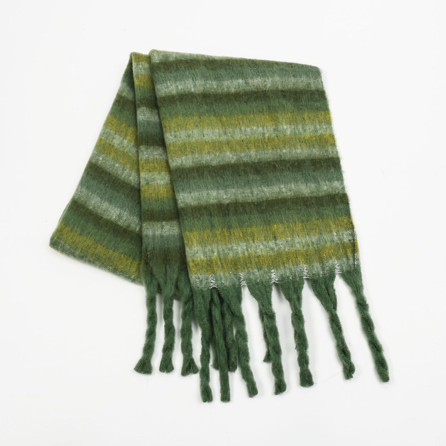 New Vegan Mohair Scarf Winter Women&