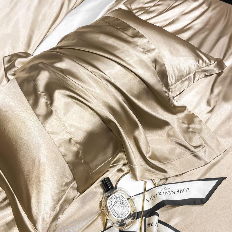 2 Pack Satin Pillow Covers for Hair and Skin/20x30 inches/Silky Pillow Cover with Envelope Closure/Handcrafted Silk Pillowcase/Gift For Her